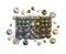 100 Shatterproof Christmas Ornament Balls - Christmas Ornaments For Christmas Tree Home Wedding Or Parties Decorative Ball (Sizes, 1.2" 1.6" & 2.4" ) (Gold & Silver)